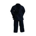 thumbnail image 2 of 2x Ropa de figura masculina 1/12 Moda Kung Fu Traje de entrenamiento Pantalones y chaqueta casual para 6 '' Figuras de acción Vestido de muñecas BJD azul oscuro, 2 of 10