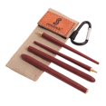 thumbnail image 5 of 1 par de palillos de madera para exteriores, palillos plegables, palillos portátiles de caoba, 5 of 5