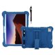 thumbnail image 3 of Juego de 2 fundas de silicona para tableta M40 P20HD de 10,1 pulgadas con soporte ajustable (azul y rojo), 3 of 8