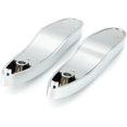 thumbnail image 4 of HUGFEGWE Pair ABS Motorcycle Turn Signal Extension Bracket License Plate Relocation Kit fits for Softail All Models 2000-2023(Except FXDR) (Silver) U2537-4278, 4 of 9