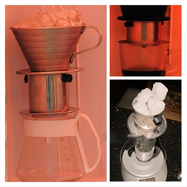 Coffee Filter Traditional Vietnamese Coffee Pot Coffee Brewing Tool Portable Pot Drip Pot Free Filter Paper Coffee Pot B,10 x Coffee filter,Silver