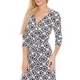 thumbnail image 4 of Women's Batik Wrap Dress, 4 of 4
