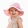 thumbnail image 5 of CAUYDY Toddler Sun Hat with Neck Flap UPF 50+ Adjustable 1T 2T 3T 4T 5T Baby Boys Girls Summer Beach Hat Kids Traveling Bucket Hat (Sizes 3-4 Years,Pink), 5 of 6