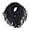 Black, variant on StylesILove Women Cozy Knit Tassel Infinity Loop Scarf - 5 Colors