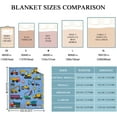 thumbnail image 6 of Construction Aircrafts Trucks Cars Blue Blanket Print Soft Lightweight Warm Cozy Plush for Bedroom Bedding Couch Novelty Gift Universal S 40 * 50 in for Kids/Child, 6 of 6