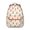 Orange-14, variant on Artistic Tiger Pattern Backpack for Student Jungle Animal Roar Print Bengal Stripes Wild Tribal Face Design for Student School Bookbag
