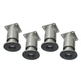 thumbnail image 3 of DOLITY 4 Pcs Cabinet Legs Bed Frame Fixed Support Feet Reinforced Heavy Duty Couch Legs Gray, 3 of 9