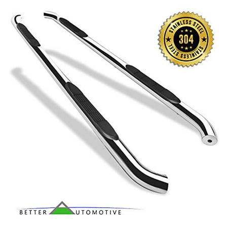 BETTER AUTOMOTIVE Side Steps Running Boards Fit 2011-2019 Jeep Grand Cherokee (Incl. High Altitude, High Altitude II And SRT) SUV 3” Stainless Steel 304 Side Bars Nerf Bars Off Road Accessories 2