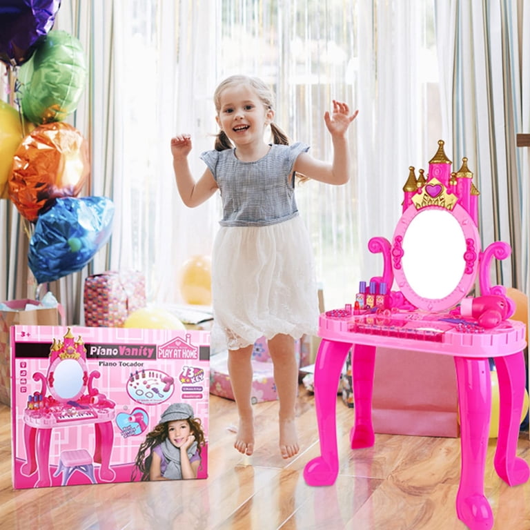 Princess Vanity Set with Electronic Piano and Accessories photo 6