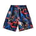 thumbnail image 1 of Wyzesi Shorts Men Padded Gel Men'S Beach Pants Sweatpants Printed Trousers Drawstring Jogging Shorts, 1 of 3