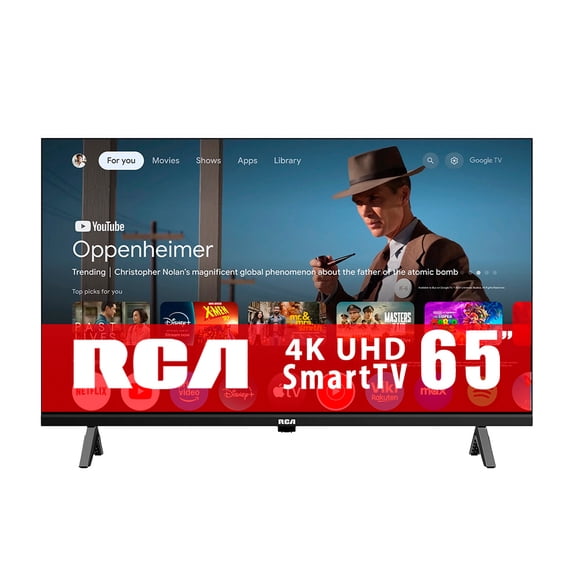 TV 65 Pulgadas RCA Smart TV UHD 4K R65M-U4G Google TV