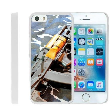 Apple iPhone 5 Case | iPhone 5s Case| iPhone SE Case  [ Flex Force ] Lightweight Flexible Phone Case - American (Best Ebay Sniper App Iphone)