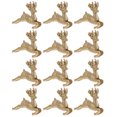 thumbnail image 4 of FELTECHELECTR 12 adornos para copas de árbol de Navidad, diseño de ciervo para fiestas navideñas., 4 of 6