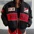 thumbnail image 1 of Veste de Course Vintage Blanche Nascar Rétro Bomber - Veste Formule 1 Veste Vintage - Unisexe Y2k Jack, 1 of 4