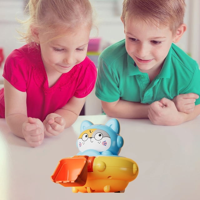 XWSHYW Juguetes para Niños Colorido Coche de Juguete Push And Go de Aventura Espacial para Niños Que Fomenta El Juego Imaginativo con Un Diseño Fácil de Usar Vehículo de Exploración Espacial para Eda