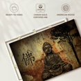 thumbnail image 6 of Elephant Stock Buddha Belief Wall Art - Horizontal Canvas Wall Art - Living Room Wall Decor - Religion And Spirituality Canvas - Brown And Yellow Decor - 12" x 8", 6 of 8