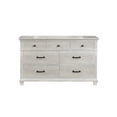 thumbnail image 2 of New Classic Furniture Silver Sands Wood 7-Drawer Dresser in Gray, 2 of 7