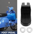 thumbnail image 3 of IFANLANDOR 1Par Pedal Plegable Negro Para Con Reposapiés Trasero Y Universal, 3 of 6