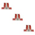 thumbnail image 1 of maskred 9pcs/set 9Pcs Tige de Traction Servo-Lien de Direction pour 1/10 WLtoys K949 Contrôle Rouge 3Set, 1 of 6