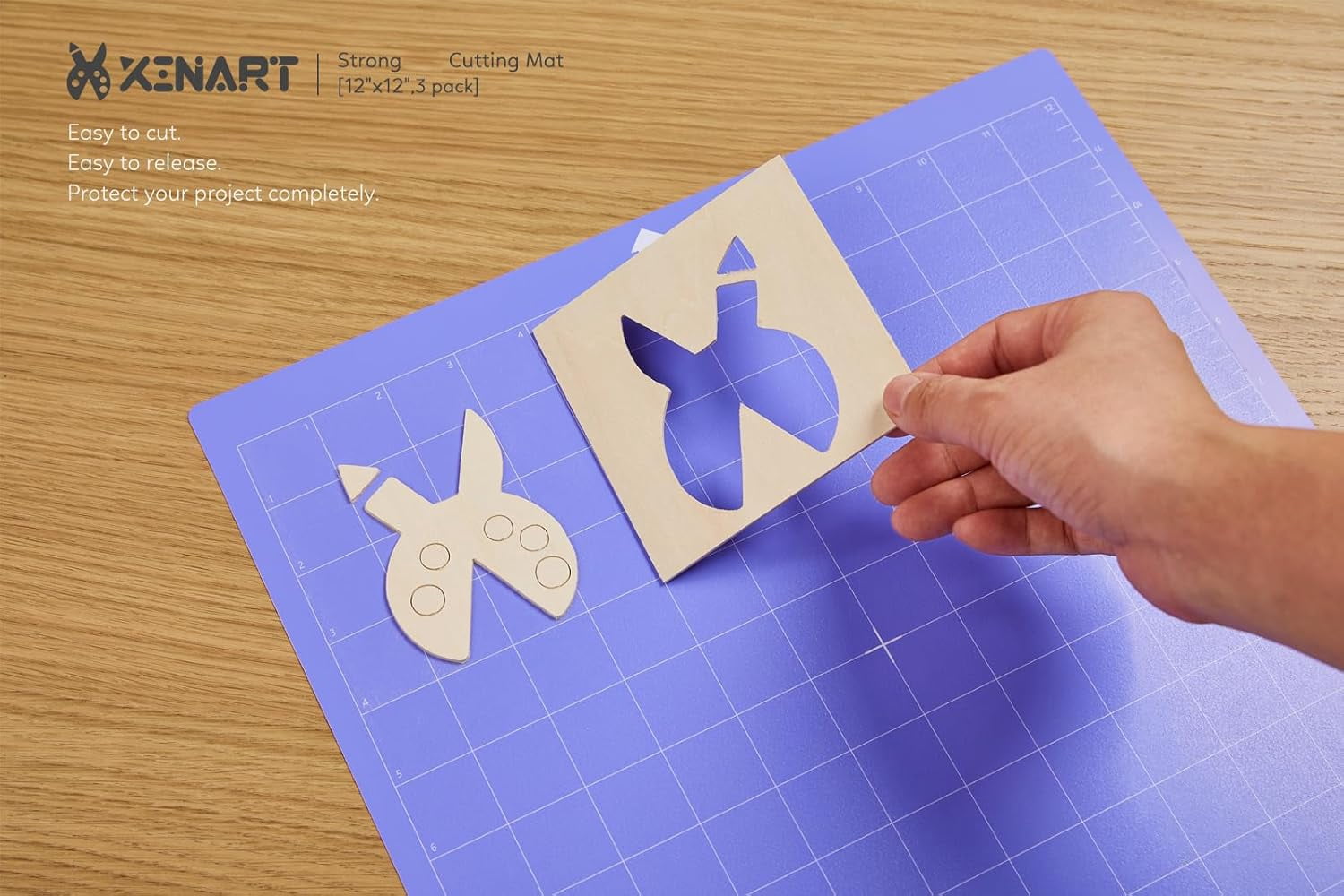 Cutting Mat for Silhouette Cameo 4/3/2/1(3 Mats,12x12 inch) Strong Adhesive Sticky Accessories Craft Vinyl Replacement Cut Mats for Silhouette Cameo