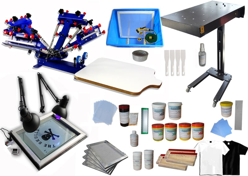 TECHTONGDA 1 Color Screen Printing Press Kit Machine for sale online 