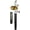 Black, variant on Fishing Pole, Pocket Pen Fishing Rod, Telescopic Portable Aluminum Alloy Fishing Rod Pole Collapsible for River, Lake, Reservoir, Ice Fishing for Ice Fishing Saltwater Freshwater Sea(Gold)