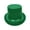 Green, variant on Classic Tall Top Hat, Halloween Lincoln Style Magician Stage Prop, Carnival Themed Party Costume Dress Hat, Hat for Halloween Party Stage Performance Cosplay