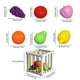 thumbnail image 3 of Juguete de clasificación de formas elásticas arcoíris para bebés | Actividad de motricidad fina con cuerdas elásticas de colores | Juego de aprendizaje sensorial para niños pequeños, 3 of 6