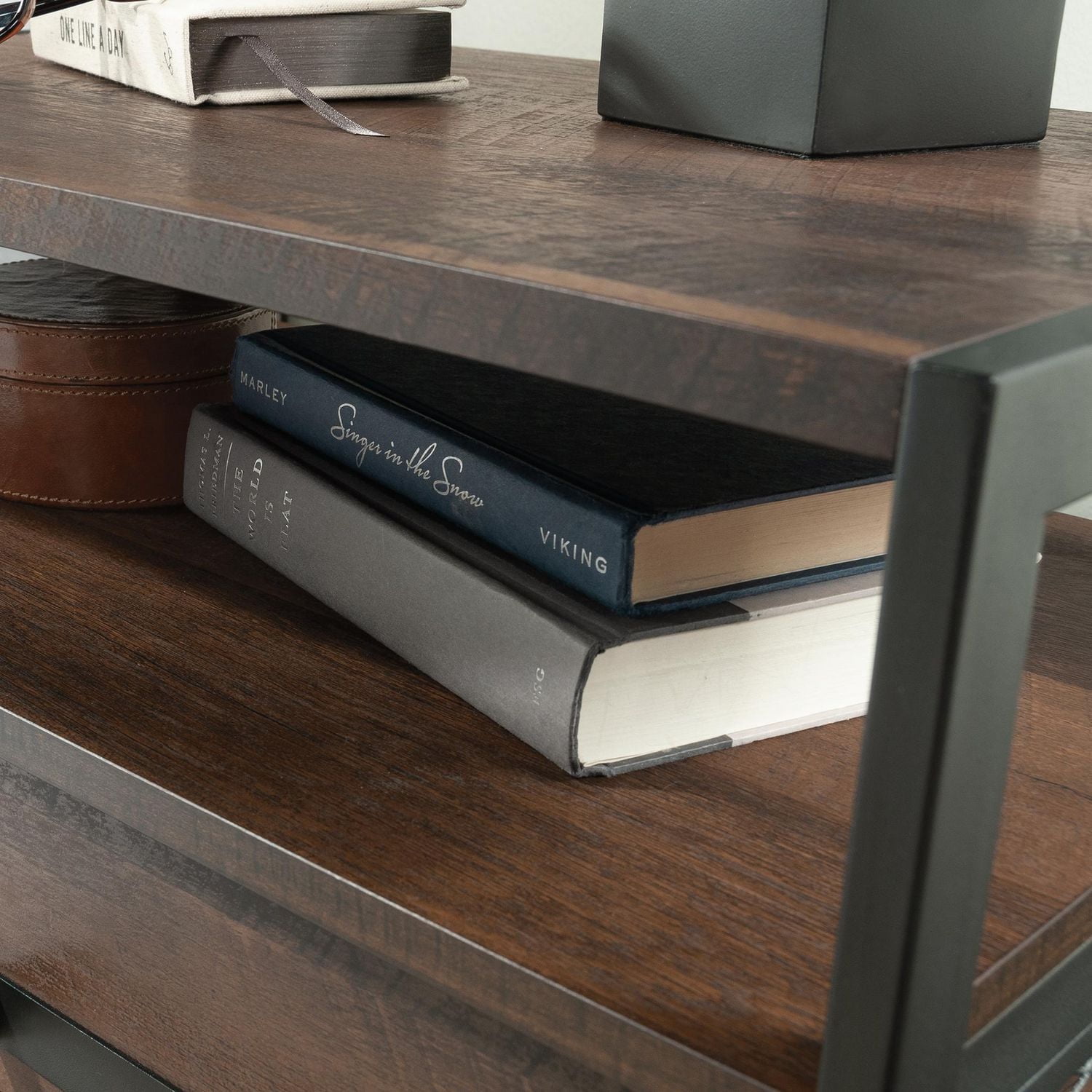 Sauder Briarbrook Night Stand, Barrel Oak, 430263