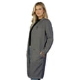 thumbnail image 4 of HeedFit Unisex Poly-Cotton Lab Coat 40-Inch Length, l, Charcoal, 4 of 8