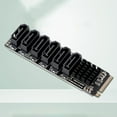thumbnail image 2 of M2 M-EKY PCIE3.0 a SATA6G Tarjeta expansión PCIE Riser para soporte disco duro SATA, 2 of 8