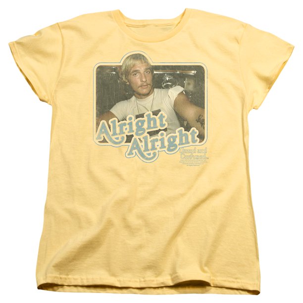alright alright alright t shirt dazed and confused