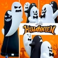 thumbnail image 2 of Wellcomer 26ft Giant Inflatable Ghost Team with Blower, 2 of 7