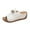 White, variant on Sandals for Women Women's Fashion Casual Summer New Solid Color Beach Fish Mouth Thick-Soled Slippers