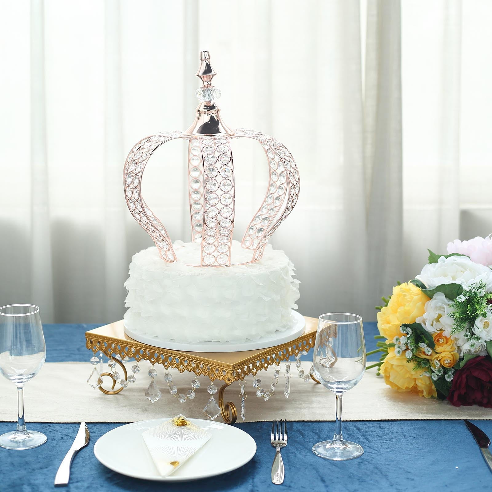 Princess Crown Acrylic Cake Topper — Sugar Drop