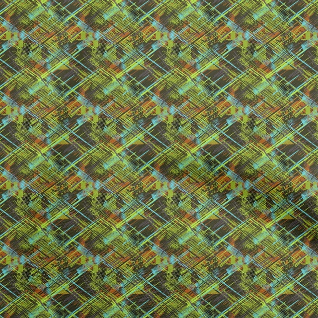 oneOone Velvet Light Green Fabric Abstracts Craft Projects Decor Fabric Printed By The Yard 58 Inch Wide