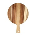 thumbnail image 6 of Wodtesl Dining Acacia Color Pizza Tray Cutting Board With Handle Vivid Colors And Patterns Comfortable Handle With Hook, 6 of 10