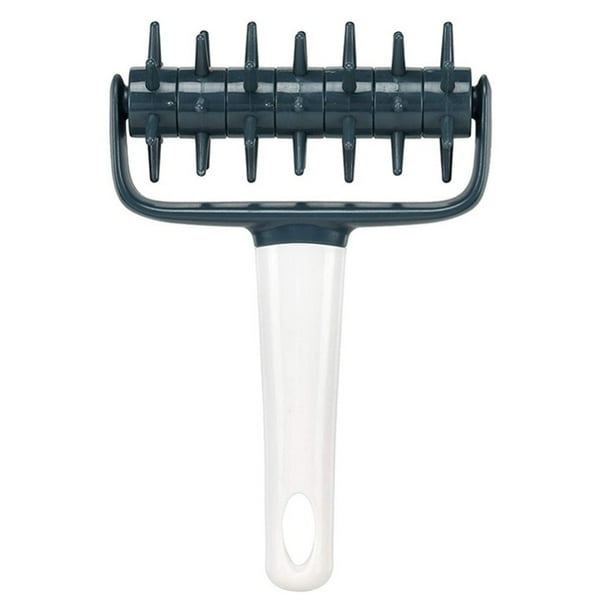 Rodillo de plástico para Pizza punzones de aguja para pan herramientas de cocina para masa de pastelería DIY