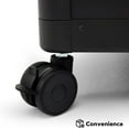 thumbnail image 4 of Mirador Outdoor Deck Boxes 134 Gallon,Aluminum Steel Outdoor Storage Container w/ Wheels & Lid ,Charcoal Grey, 4 of 8