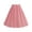 Red, variant on Women's Vintage Hepburn Midi Skirt High Waisted Smocked Waist A-Line Flowy Print Swing Casual Summer Beach Party Sundress