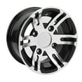 thumbnail image 2 of 10 Inch ATV Wheel Rim, High Strength Aluminum Alloy Wheel Rim, Universal Wheel Rim Hub for Most Quad Bike Go Kart Golfs Cart, Off Road Vehicles Quad Bikes, 2 of 7