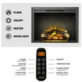 thumbnail image 3 of Edendirect 35 in. Electric Fireplace Insert,Remote Control,Adjustable Flame Brightness,750W/1500W,Quiet, 3 of 9