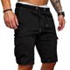 thumbnail image 1 of Pantalones deportivos elásticos de moda informal de verano para hombre Pantalones cortos para hombre, 1 of 6