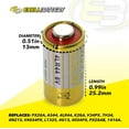 thumbnail image 7 of Exell A28PX Alkaline 6V Battery Compatible with 4LR44 L1325 A544 4AG13, 7 of 7