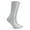 Gray, variant on LAVA 3 Pairs Crew Socks for Men Women Ultra Soft Breathable Cotton Dress Socks Cotton Sock Size 11-13 (Khaki)
