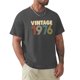thumbnail image 1 of Camiseta Vintage de gran tamaño para hombre ropa de verano 1976, 1 of 7