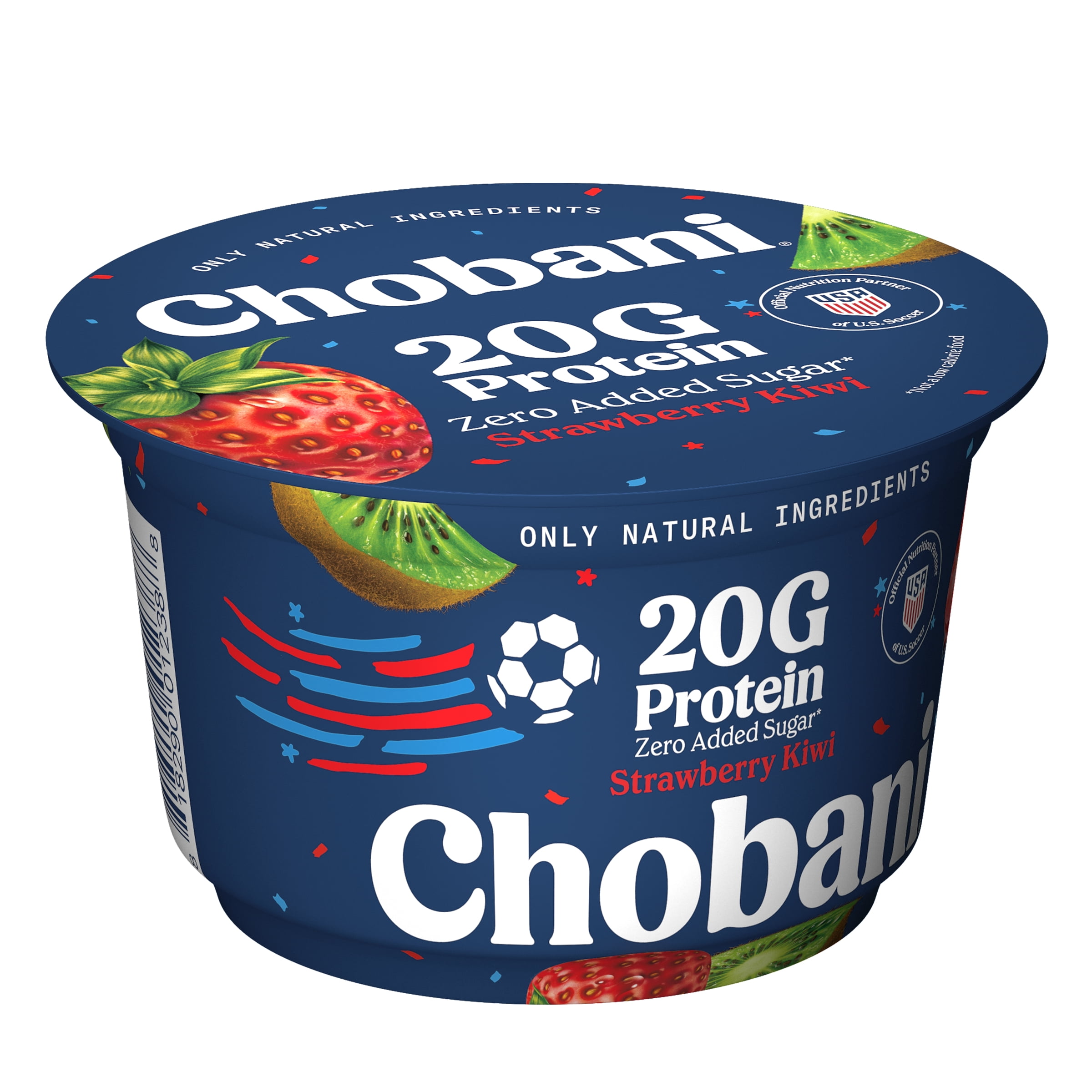 Chobani 20G Protein Low-Fat Greek Yogurt Strawberry Kiwi 6.7oz Cup
