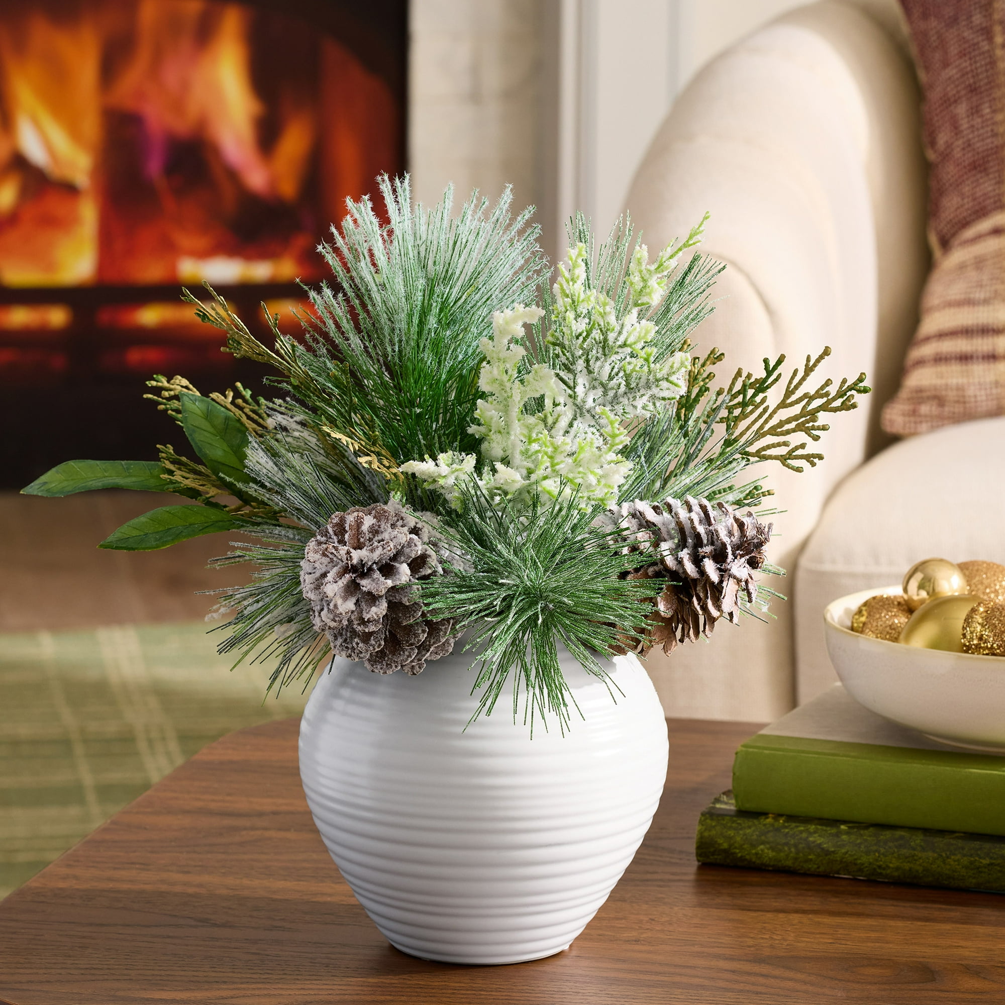 Frosted Pine Decor
