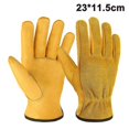 thumbnail image 1 of Guantes de cuero para jardinería, guantes de jardín para trabajo a prueba de espinas y cortes, 1 of 5