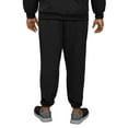 thumbnail image 3 of Fruit of the Loom Men's EverSoft Fleece Elastic Bottom Sweatpants with Pockets, Sizes S-4XL, 3 of 3